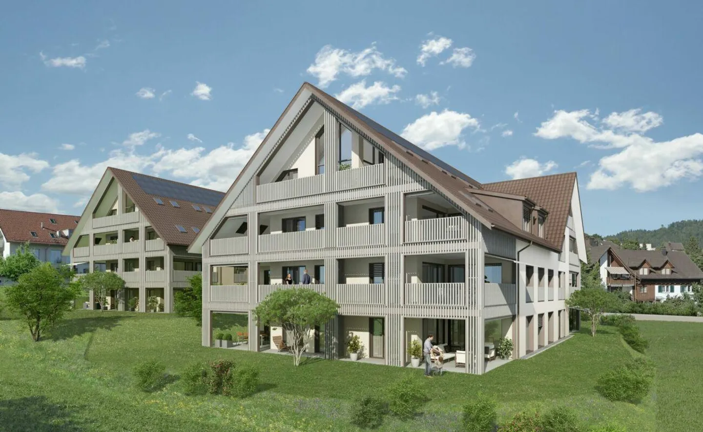 Dachwohnung mit grandiosem Blick - Foto 2 von 6