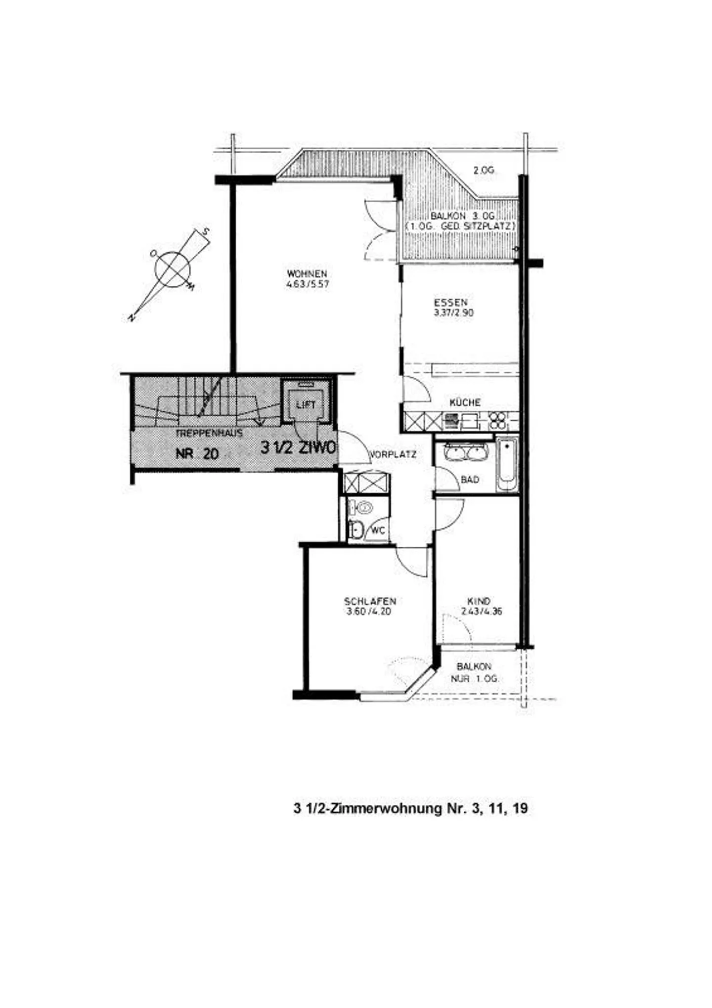 Sonnige Parterrewohnung mit blick ins Grüne - Foto 9 von 9