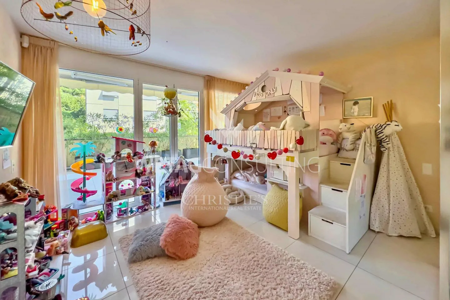 Montagnola: Wohnung mit grossem Privatgarten & Blick auf den Lugane... - Foto 8 von 13