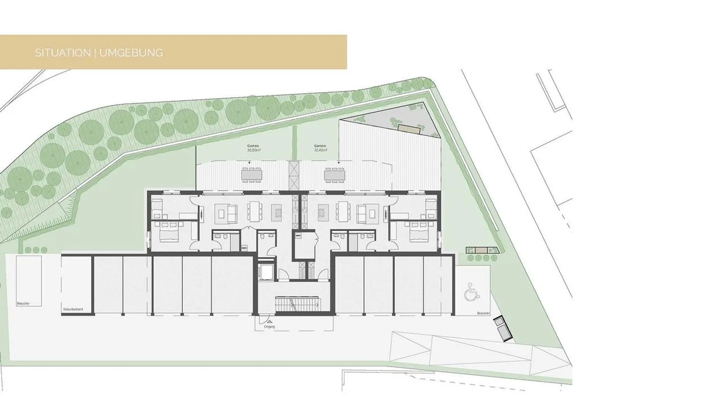 Appartement de 3½ pièces au rez-de-chaussée avec jardin idyllique à Berikon - Photo 11 sur 13