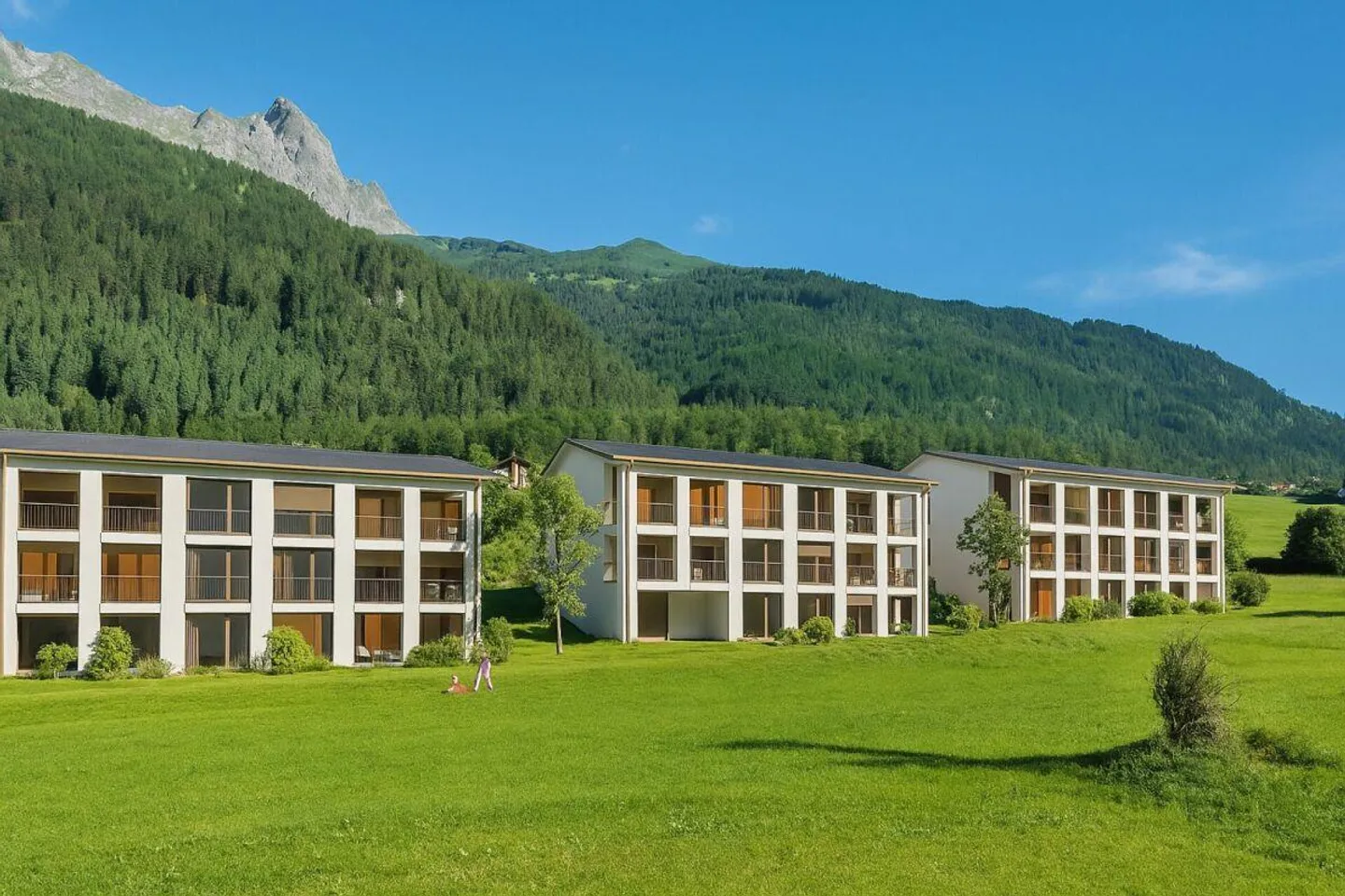 Newly built 4.5 room penthouse (primary residence) - Photo 1 of 4