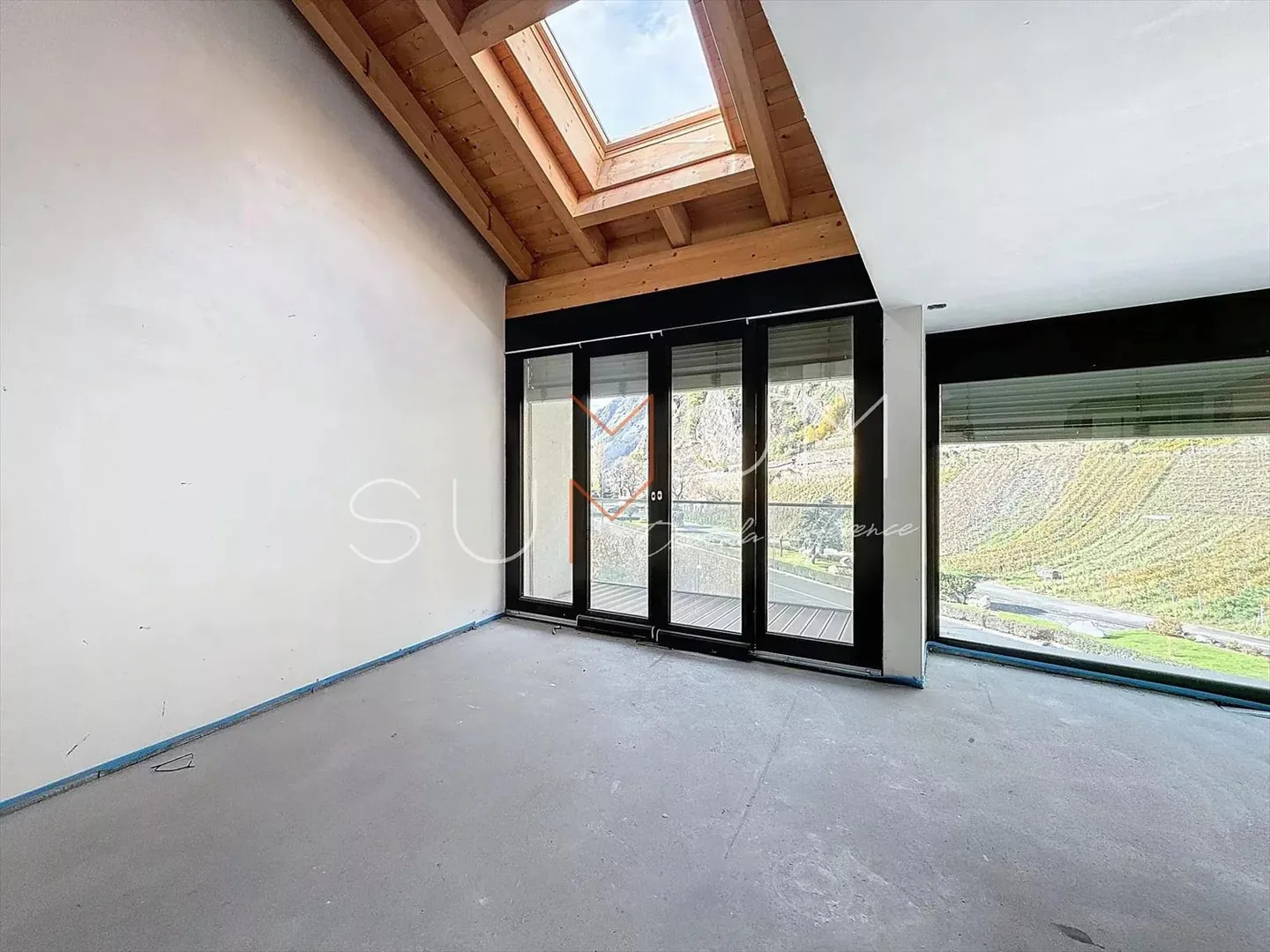 Triplex attico di tre e mezzo stanze a Saillon - Foto 2 di 13