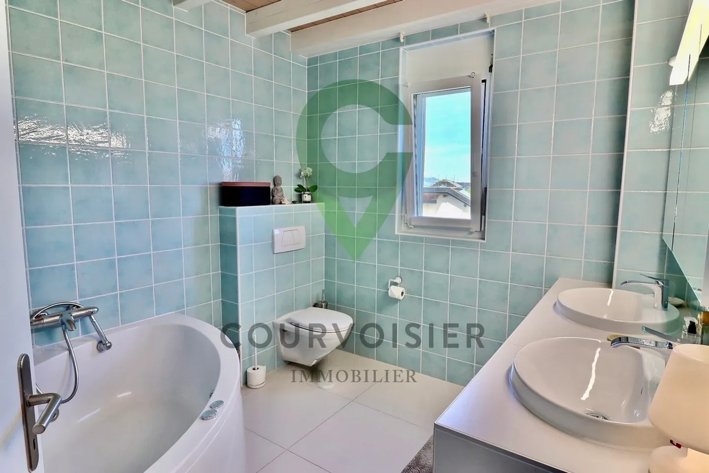 Comfortable duplex in the attic with charm and unobstructed view near Nyon - Photo 6 of 11