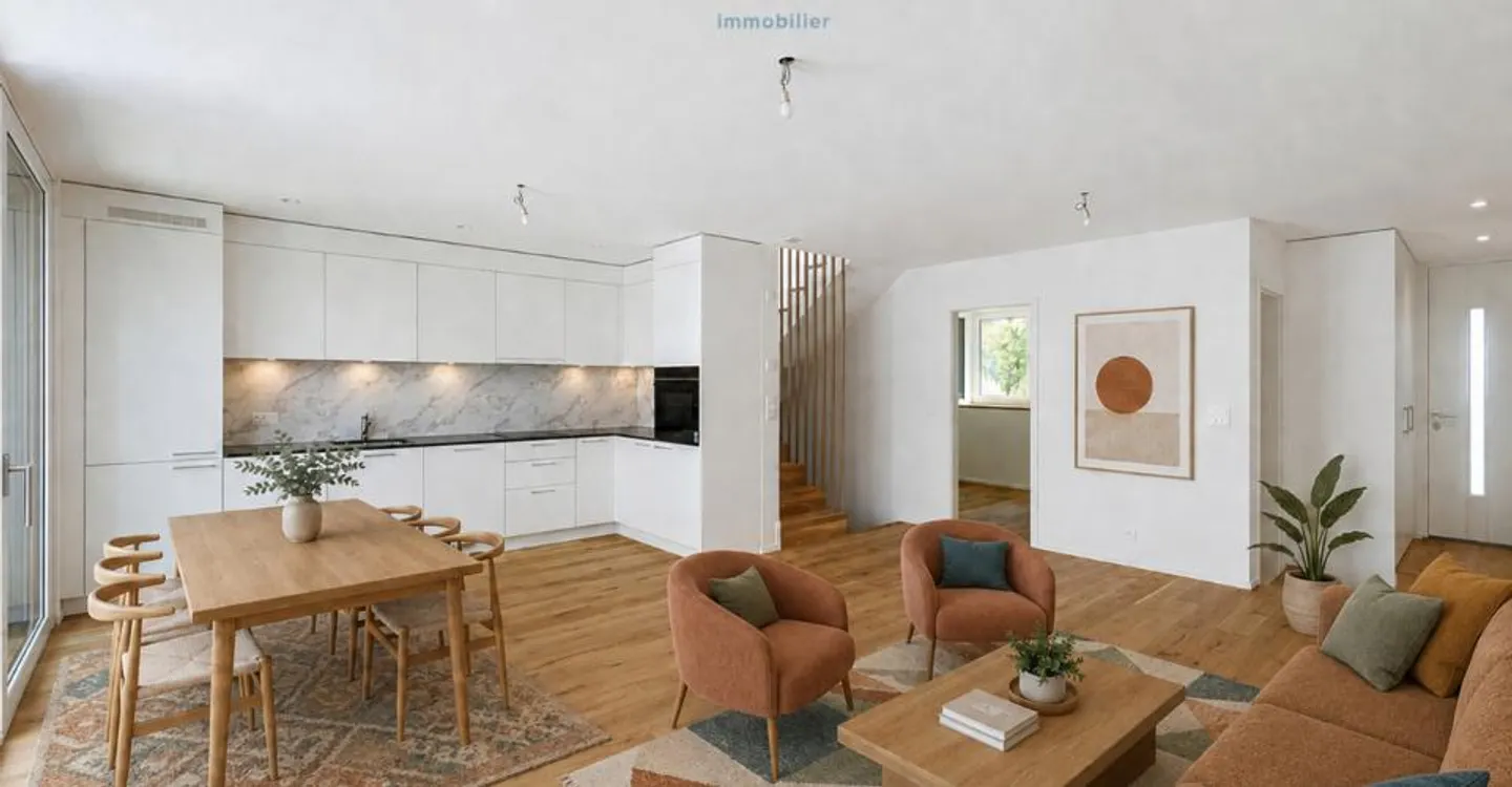 Villa contemporanea nuova con giardino - disponibile subito - Foto 4 di 13