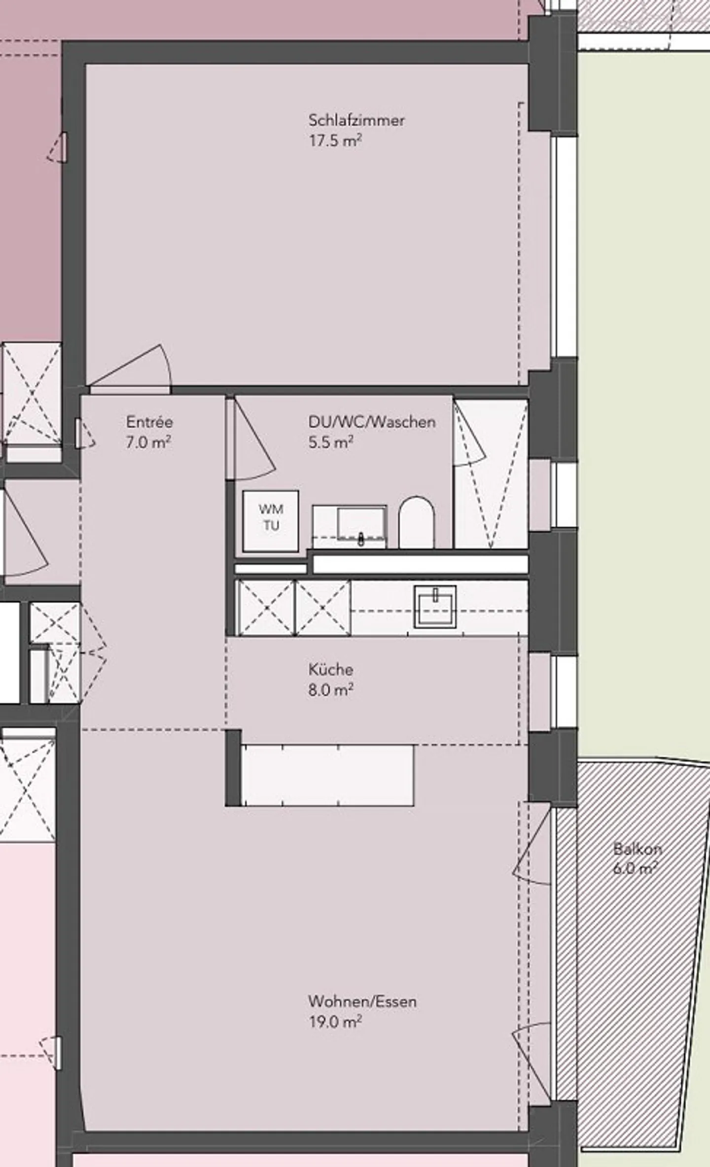 Modern 2.5-room apartment in popular Zurichberg - Photo 7 of 7