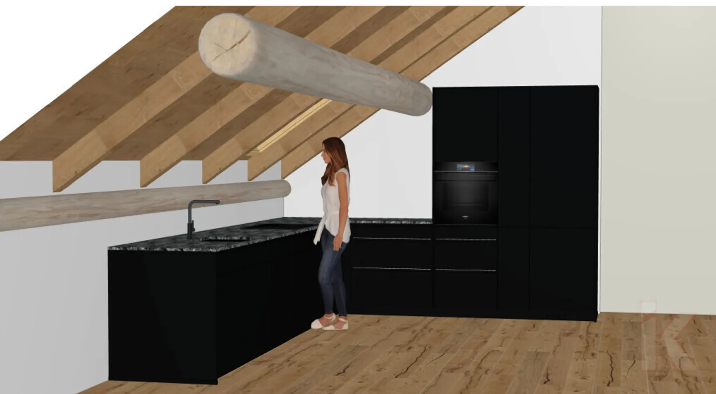 Unique 4.5 Room Attic Apartment in the Center of Andeer - Photo 6 of 13