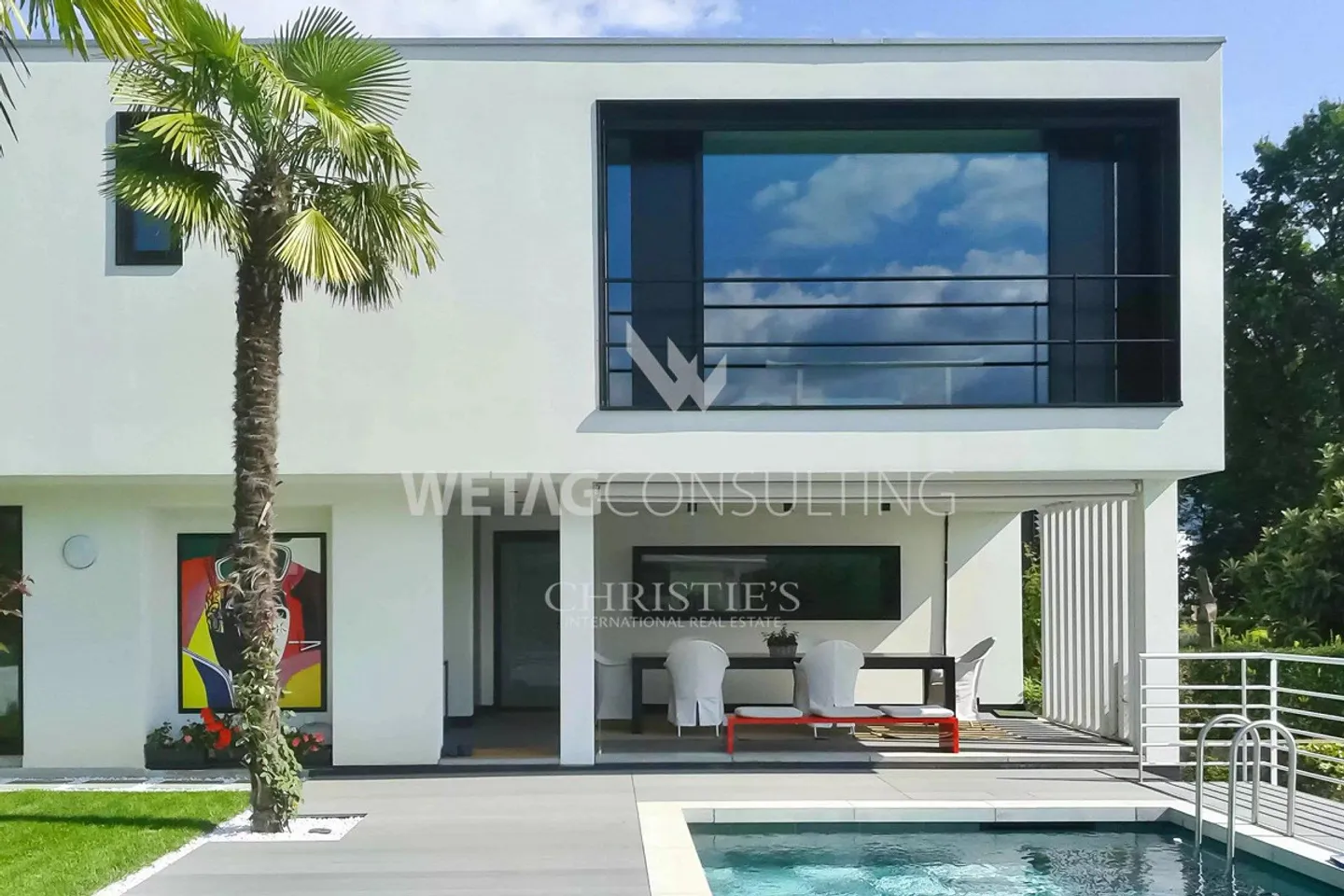 Lugano-Porza: Villa prestigiosa con due piscine, casa piscina, SPA e altro... - Foto 5 di 13