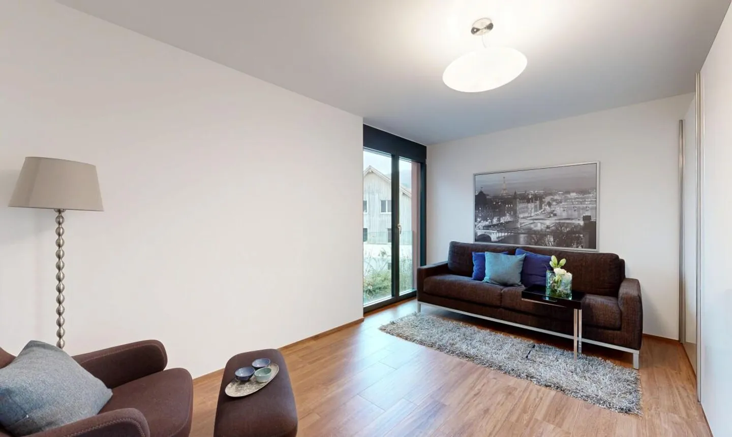 Modern and spacious 4.5-room apartment with Swedish stove - Photo 7 of 11