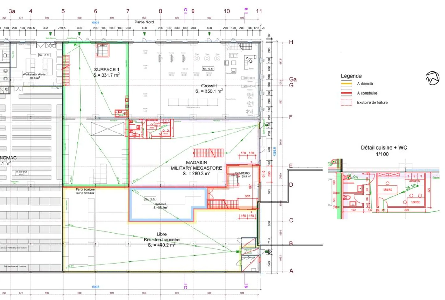 Espace Commercial à Sion - Photo 2 sur 7
