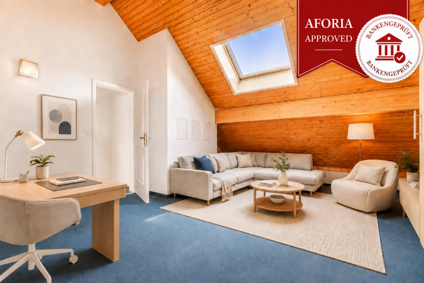 Above the rooftops of Speicher: Light-flooded maisonette with plenty of space and tranquility - Photo 1 of 14