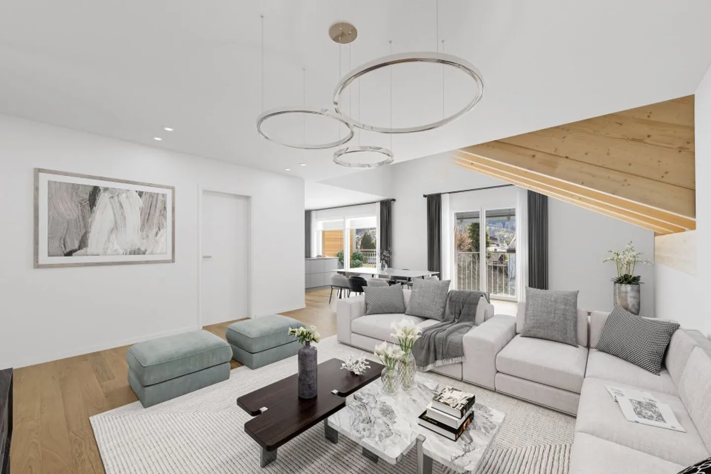 6.5 room apartment - Photo 7 of 13