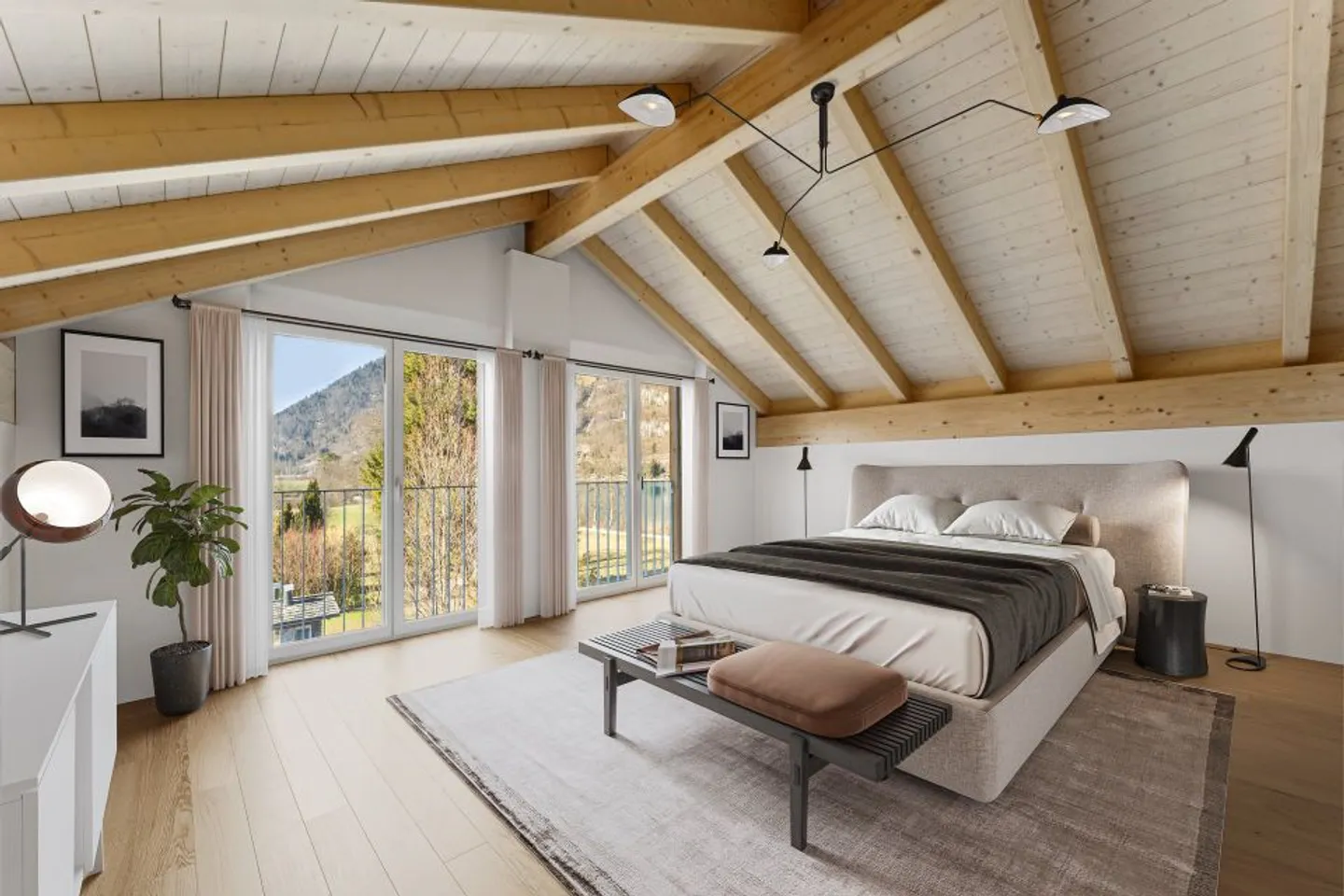 6.5 room apartment - Photo 11 of 13