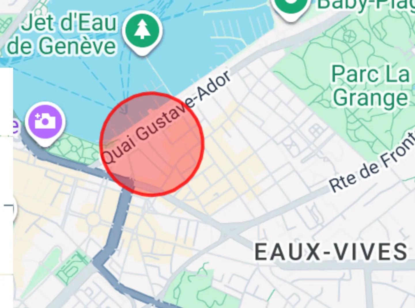 Charmante 3-Zimmer-Wohnung - 55 m² - Eaux-Vives - Foto 1 von 1