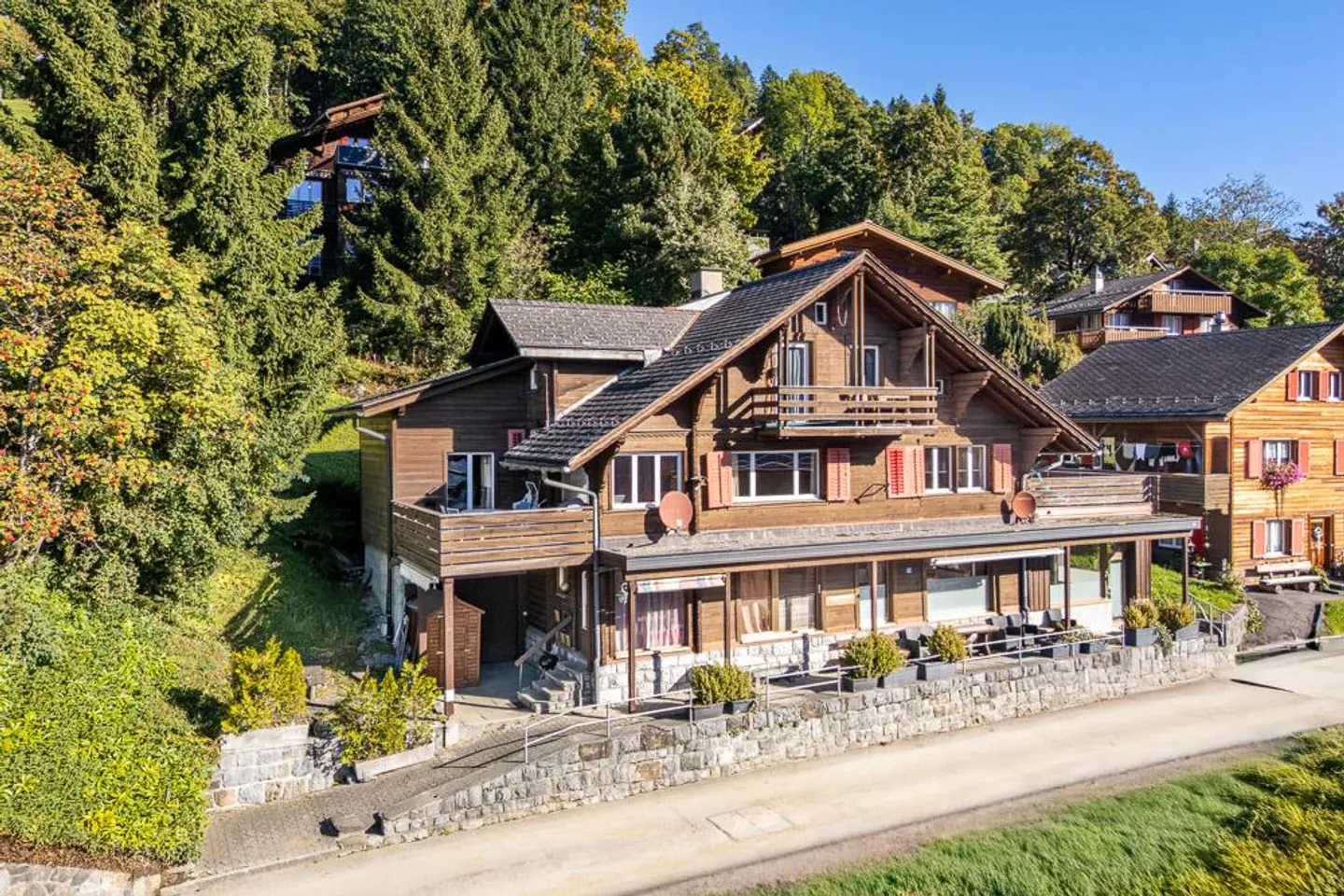 vollständig möblierte Ferienwohnung in Braunwald - Photo 11 sur 12