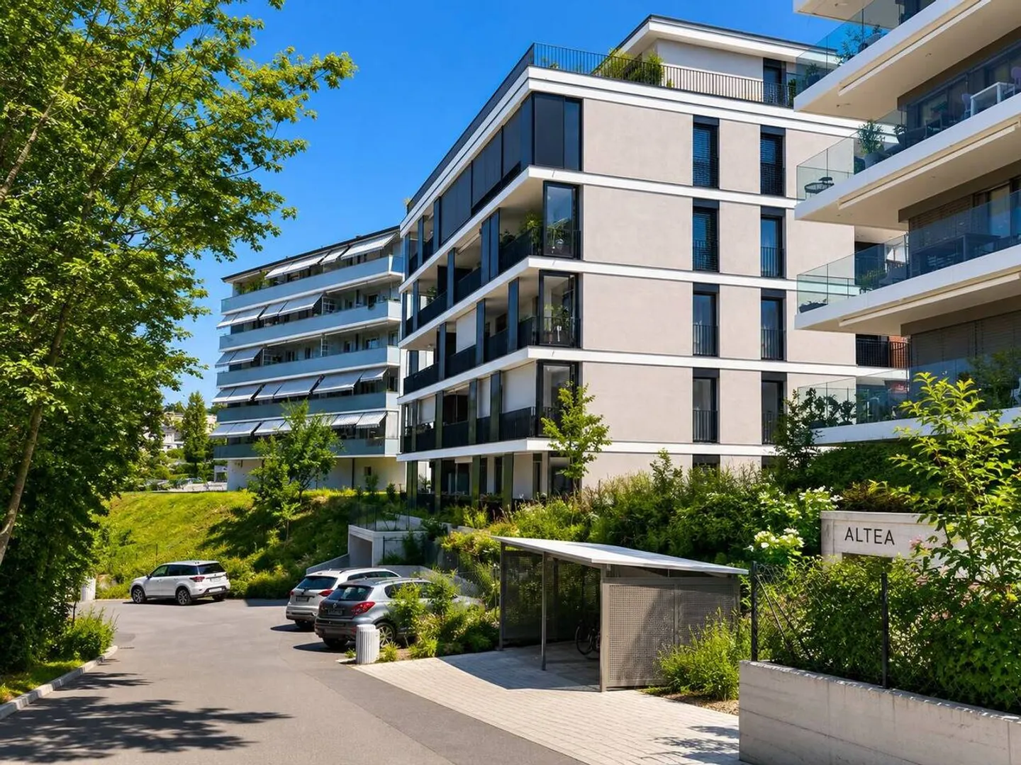 Bel appartement de 4.5 pièces
Grand balcon avec vue Lac  - Photo 1 of 14