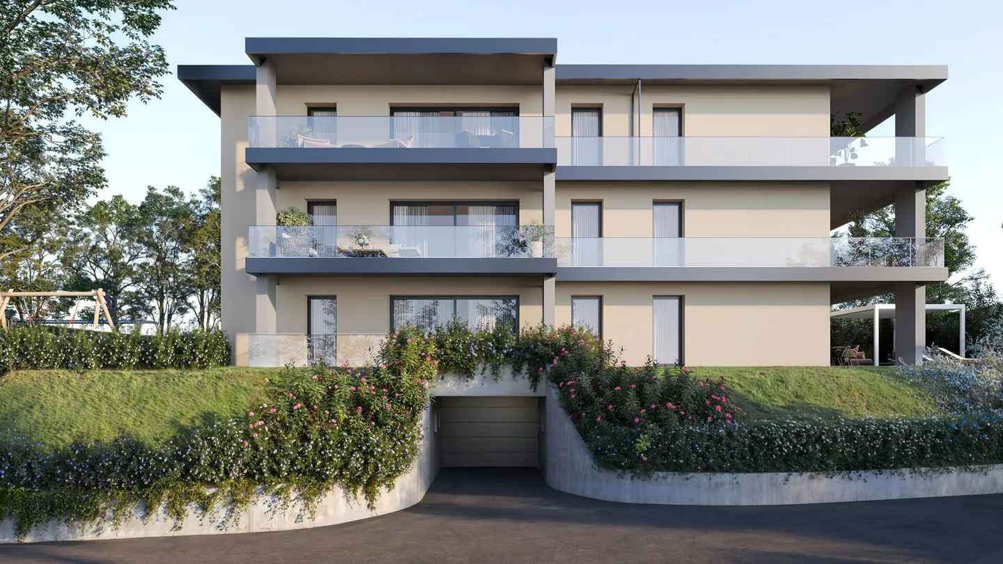Vezia - Residenza Platanus - Nuovo app.to 4.5 locali al PT - Foto 7 di 12