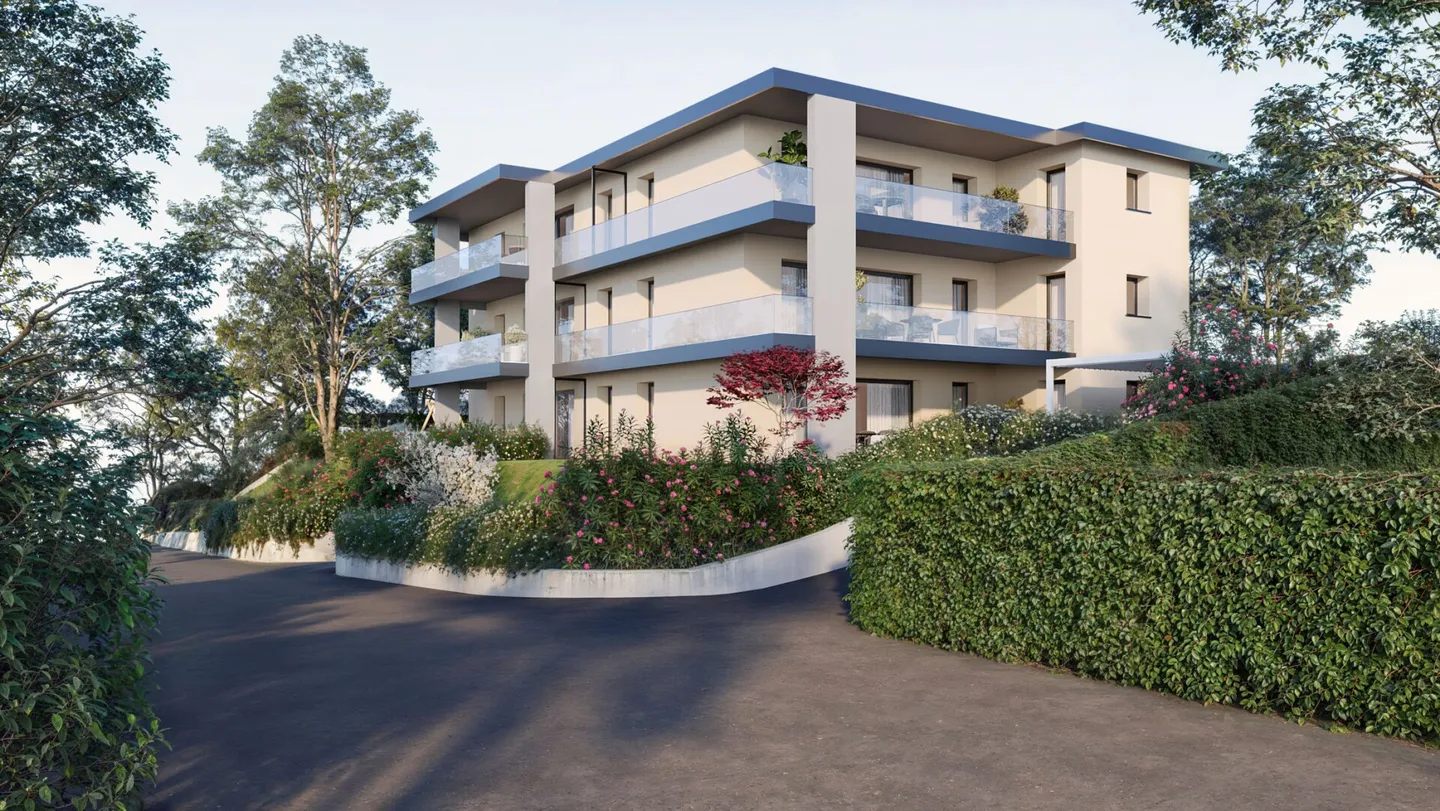 Vezia - Residenza Platanus - Nuovo app.to 4.5 locali al PT - Foto 8 di 12