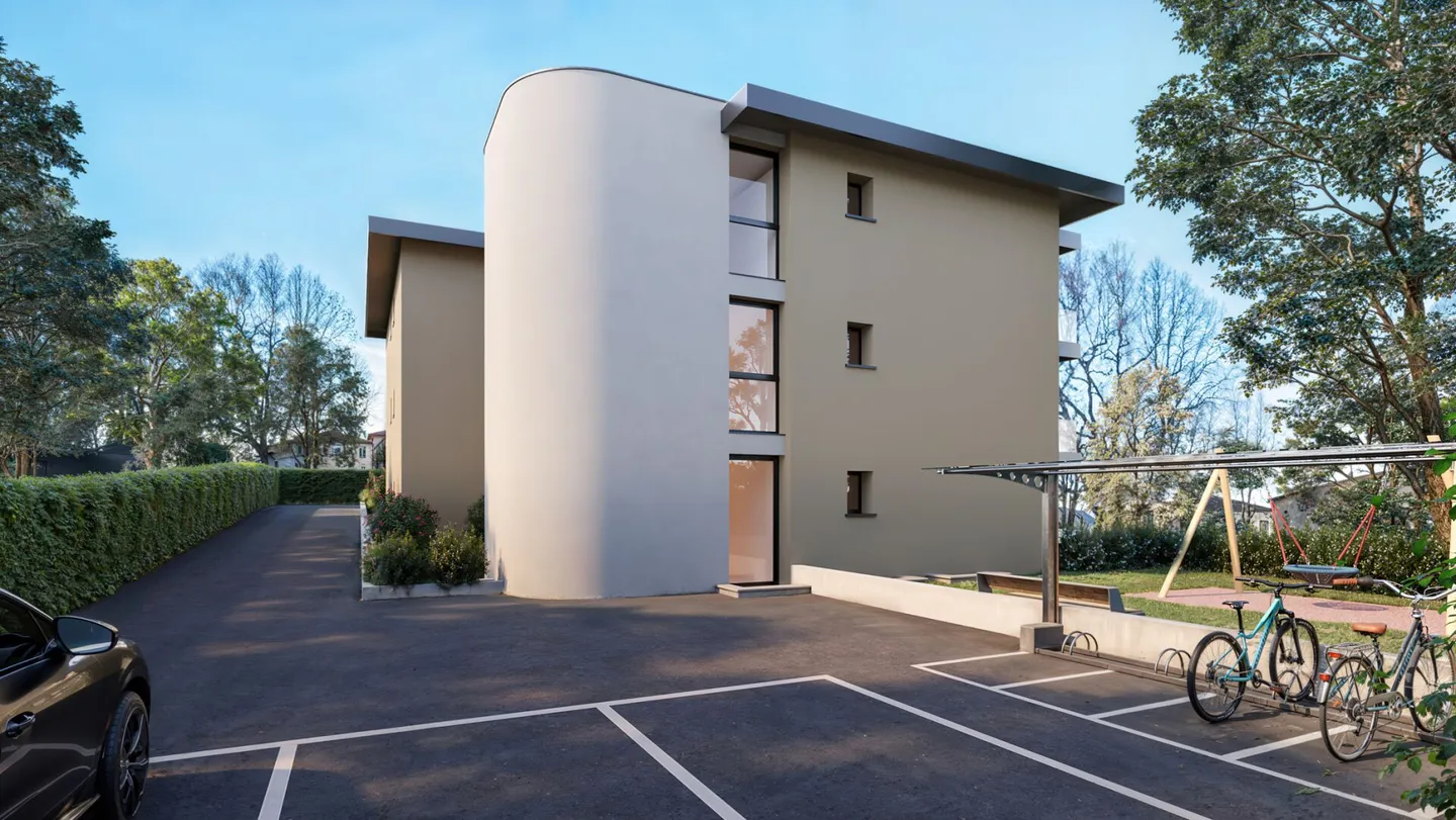 Vezia - Residenza Platanus - Nuovo app.to 4.5 locali al PT - Foto 10 di 12