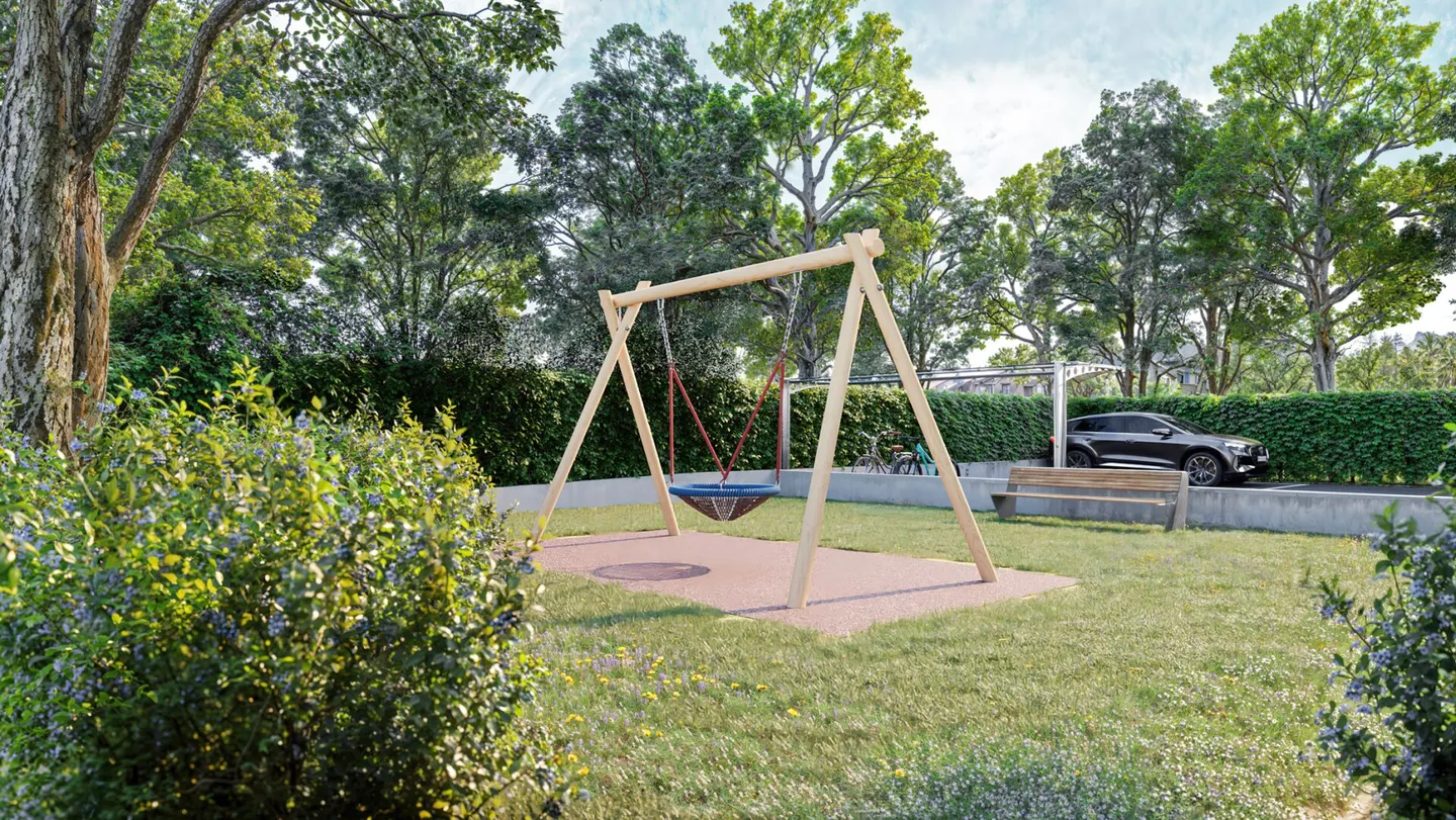 Vezia - Residenza Platanus - Nuovo app.to 4.5 locali al PT - Foto 11 di 12