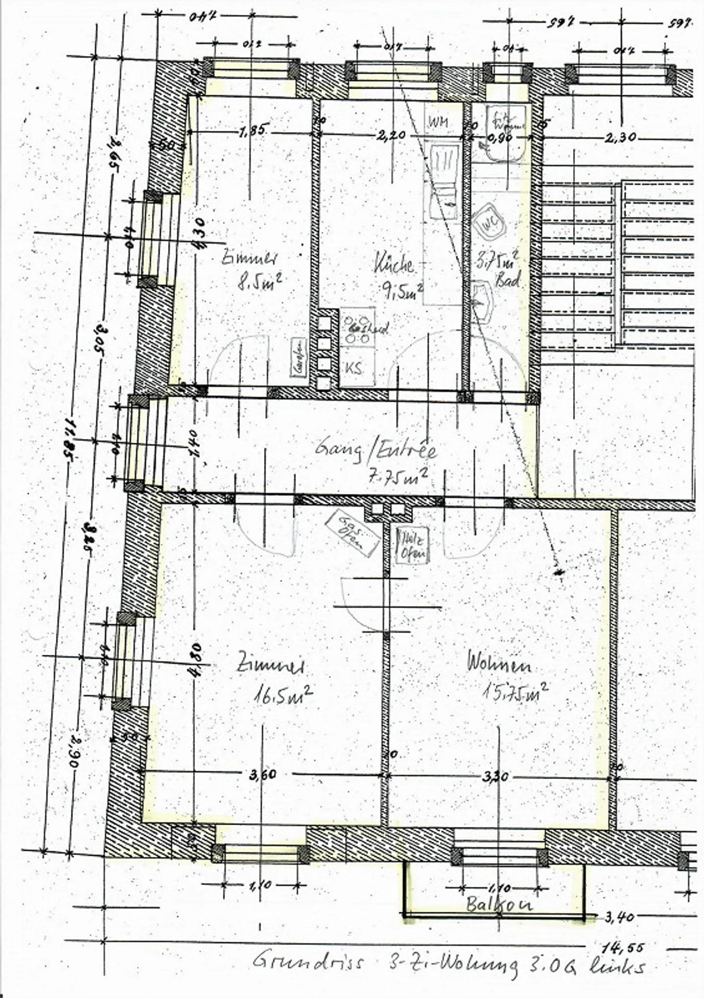 Neustadt  * 3-Zimmerwohnung mit Altbau-Charme - Foto 24 von 24