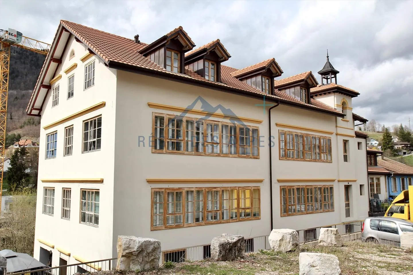 Magnifico appartamento familiare di 5,5 stanze con terrazza in riva al fiume a Vallorbe (Lot 1) - Foto 7 di 9