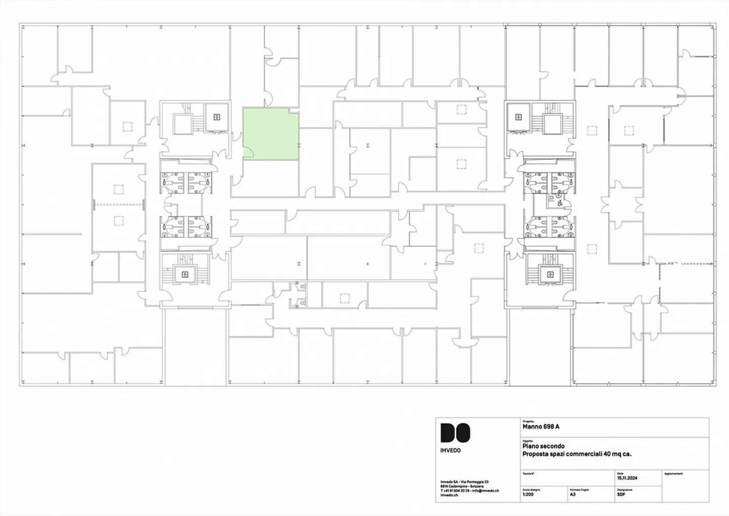 Lagerhallen / Archive in Manno - 22 oder 40 m² - Foto 2 von 2
