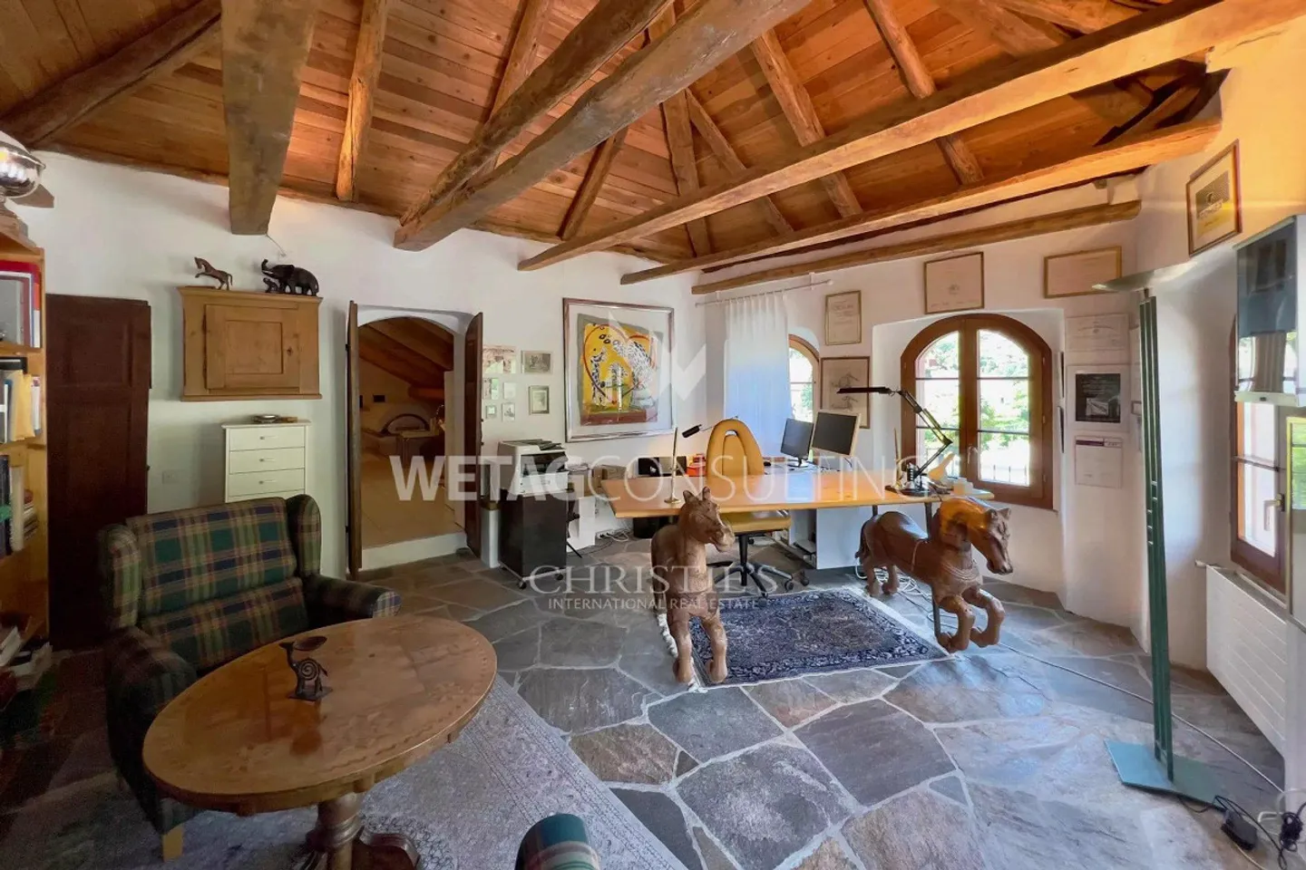 Lago Maggiore : Impressionnante villa historique à vendre à Golino - Photo 11 sur 13
