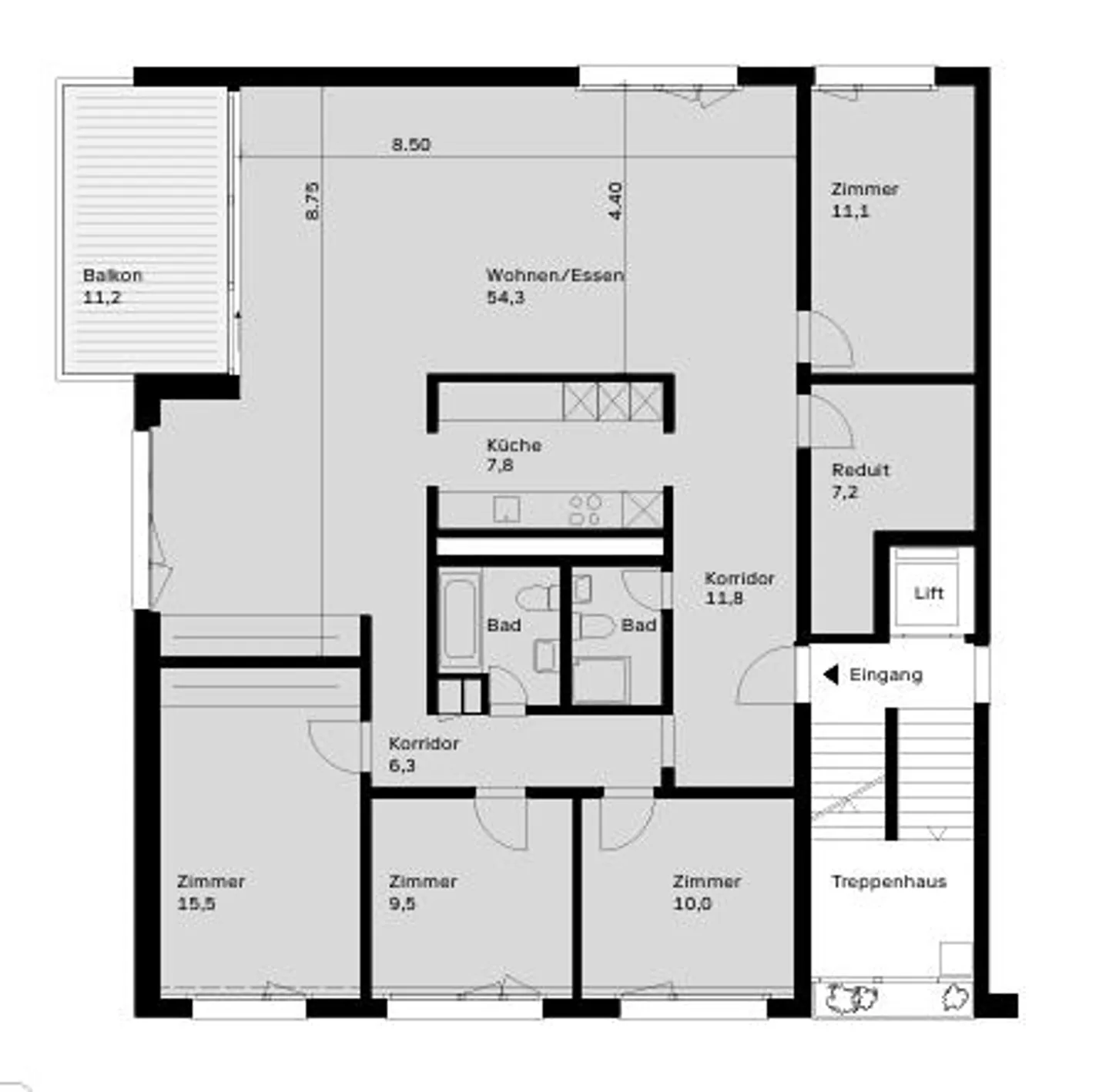 LOUER SANS CAUTION - Grand logement dans un emplacement central - Photo 9 sur 9