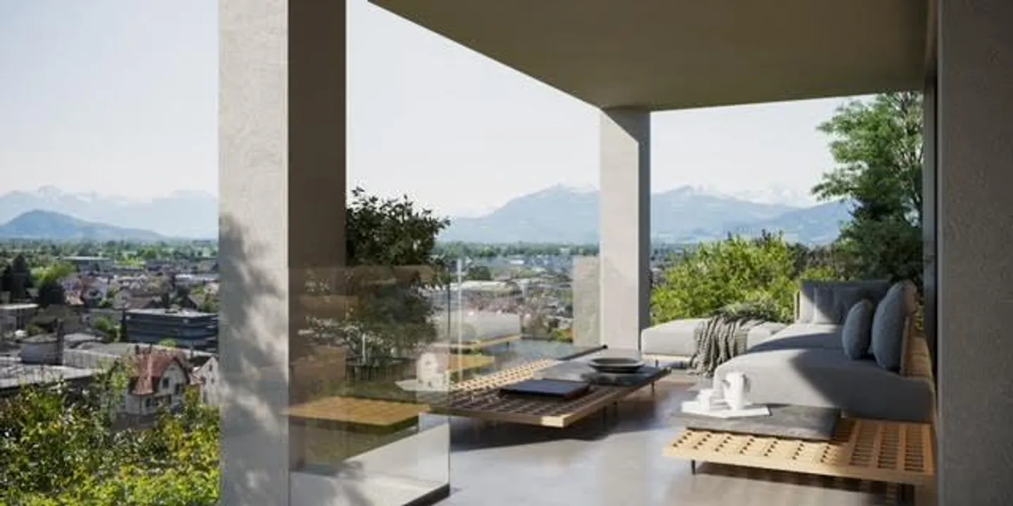 Exclusive Traumwohnung in den Reben mit unverbaubarer Fernsicht - Foto 7 von 12