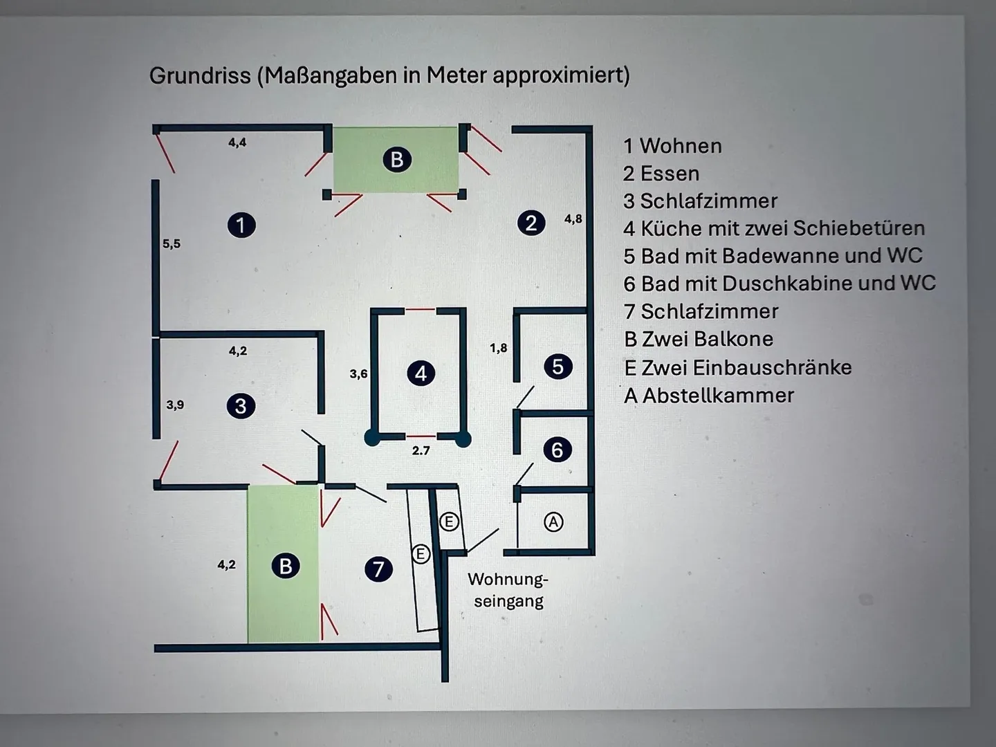 4½ ROOM APARTMENT IN ZURICH - DISTRICT 8, FURNISHED, TEMPORARY - Photo 8 of 10