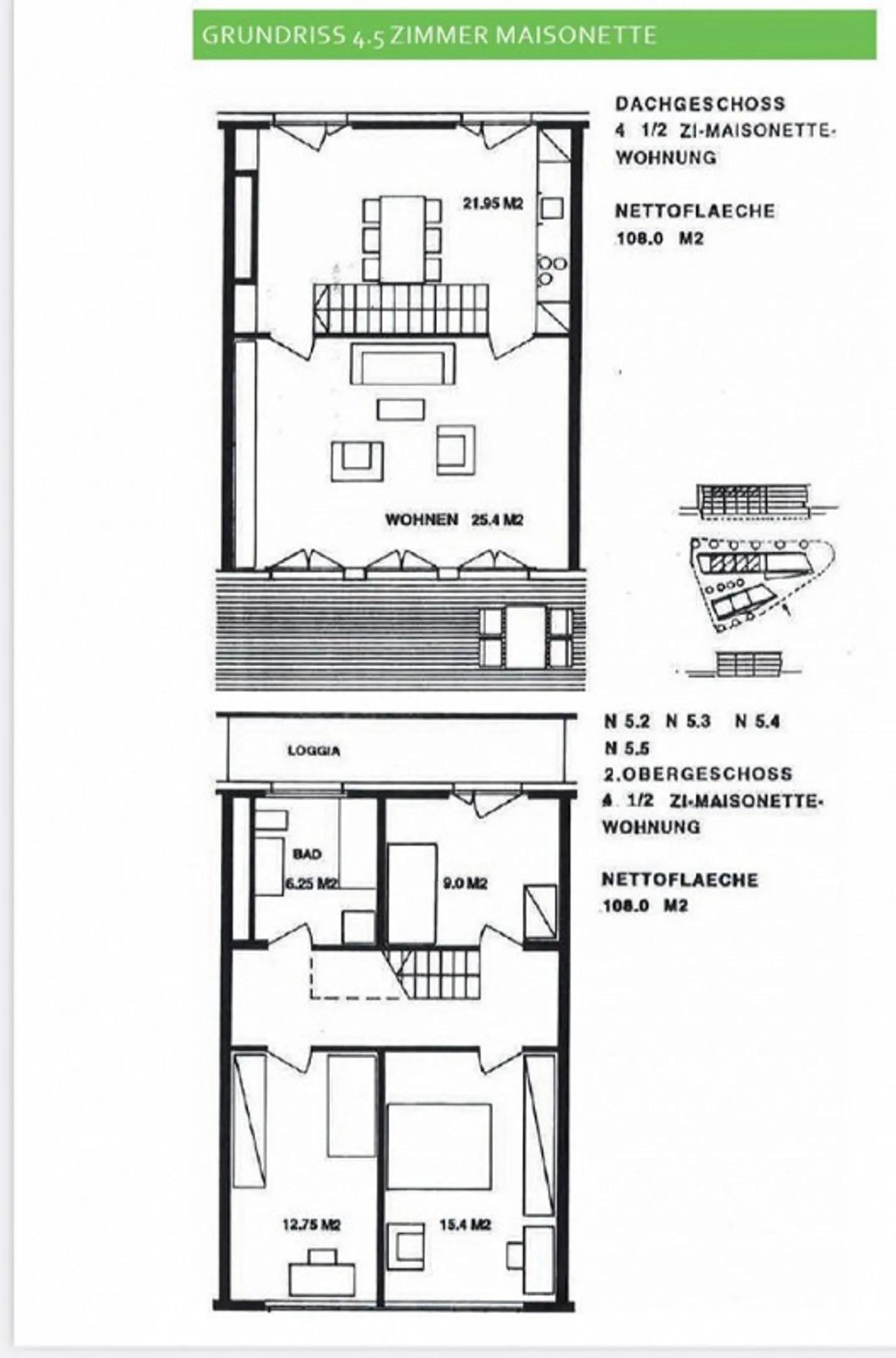 Stilvolle Maisonette Wohnung - Foto 6 von 6