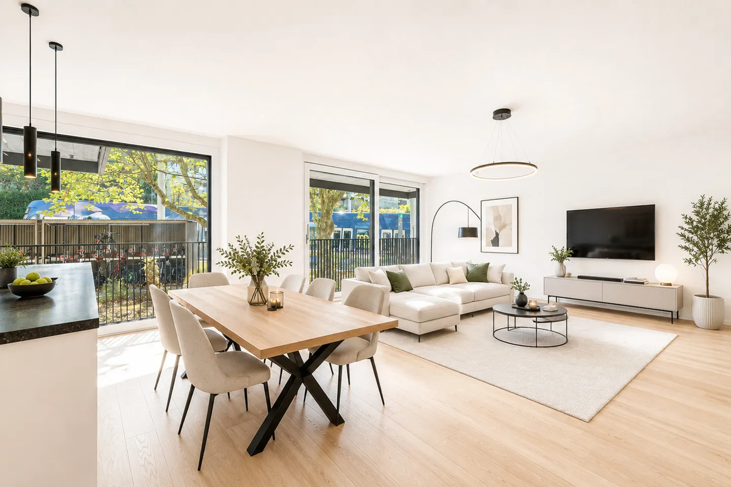 Moderne Garten-Maisonette in Riehen - Foto 1 von 25