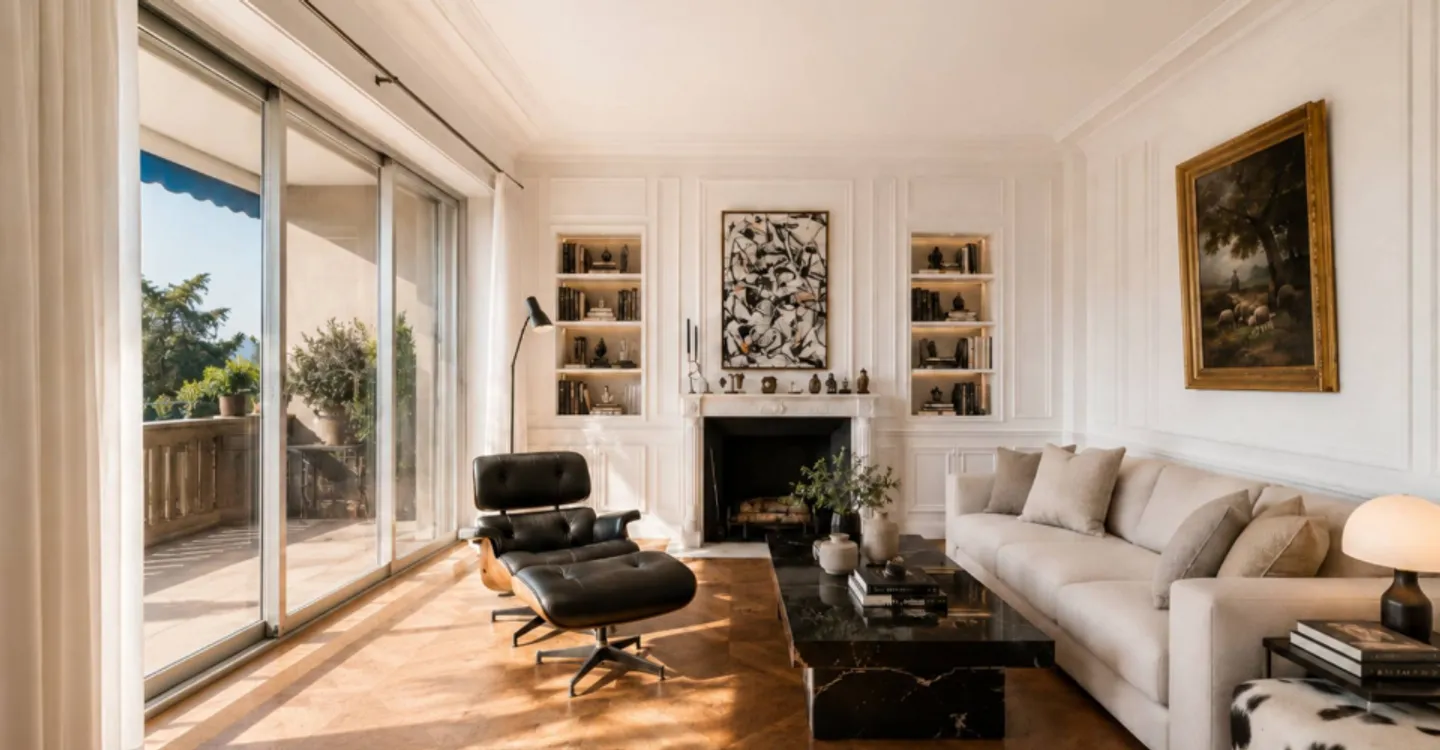 Nel cuore di Ouchy, appartamento di lusso con 7 stanze e vista lago - Foto 5 di 12