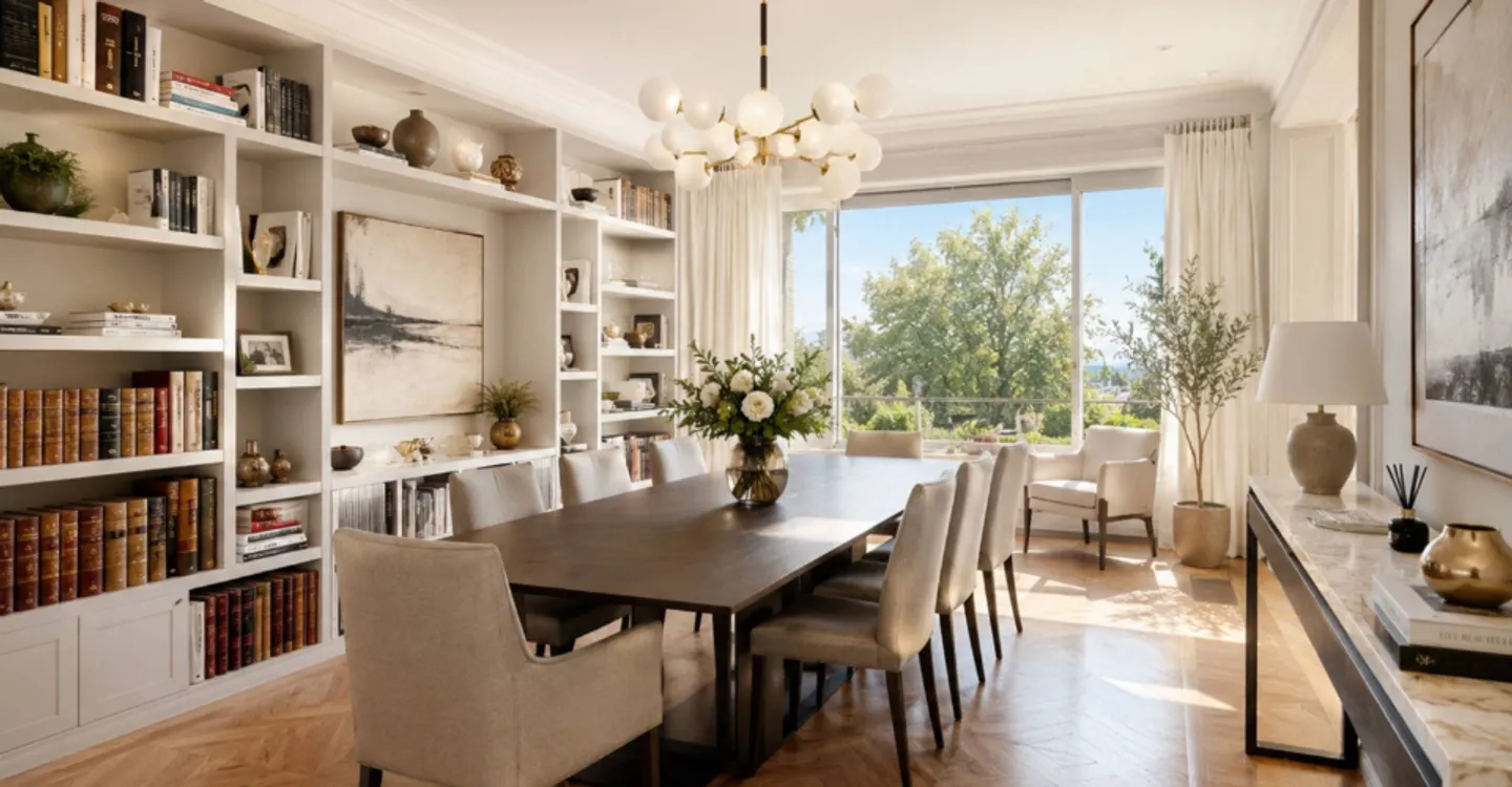 Nel cuore di Ouchy, appartamento di lusso con 7 stanze e vista lago - Foto 7 di 12