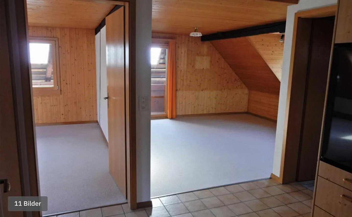 Appartement sous les combles confortable avec beaucoup de charme et une ambiance en bois - Photo 1 sur 12