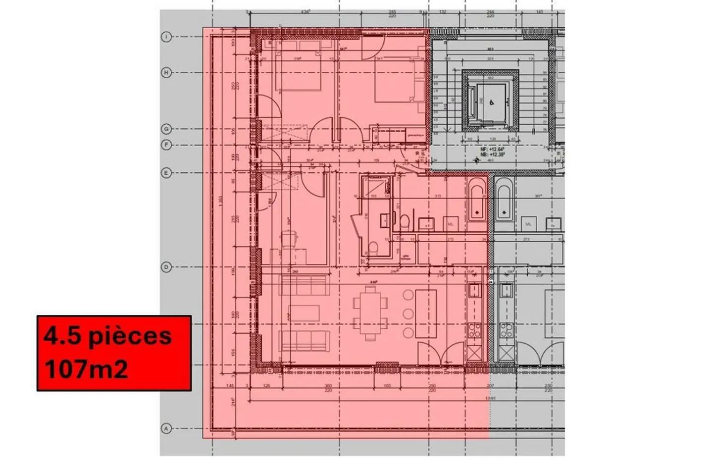 Appartement Attique Moderne - Photo 4 sur 8