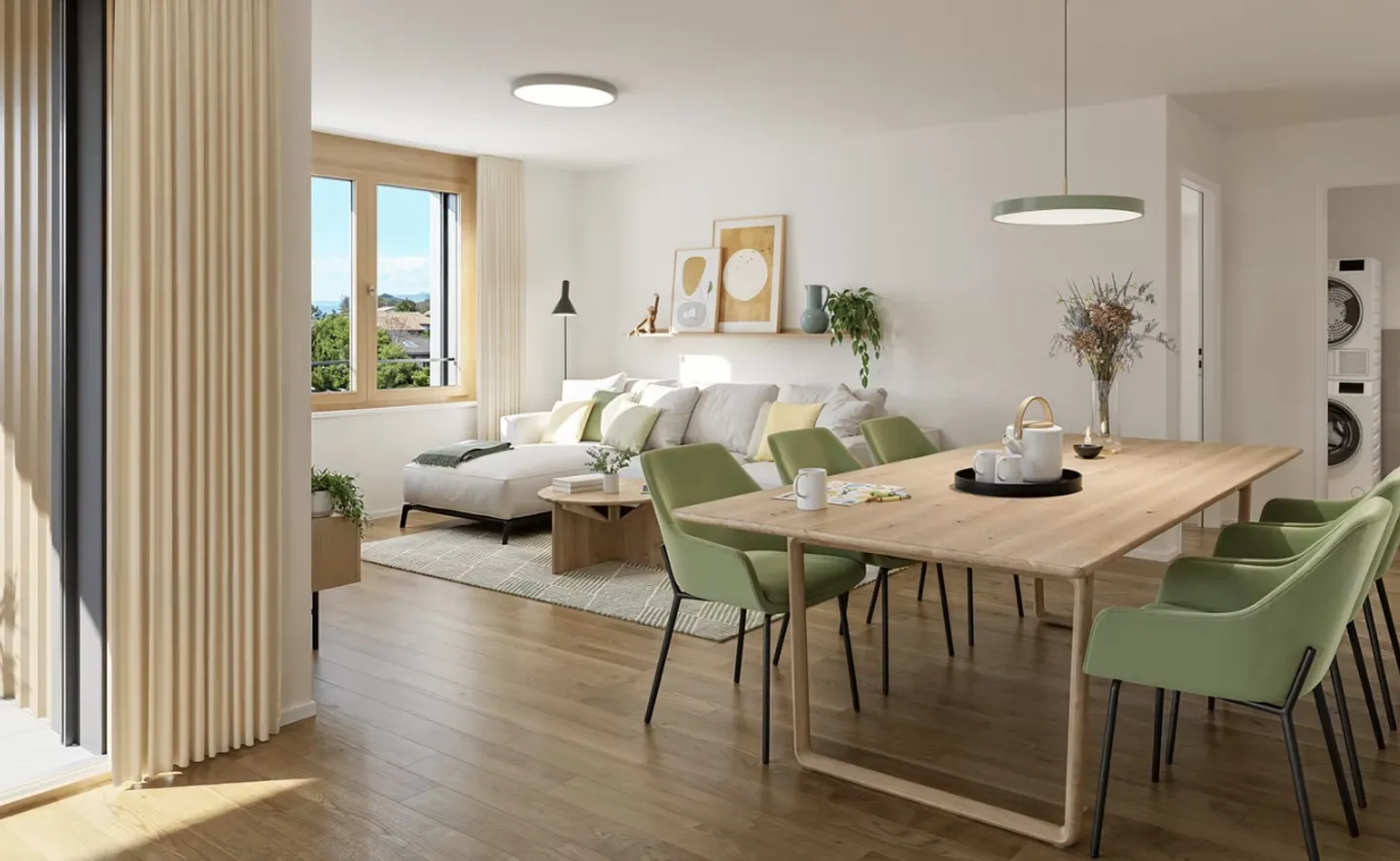 New top 3½-room apartments - "Bachpromenade" - Courgevaux - Photo 5 of 10
