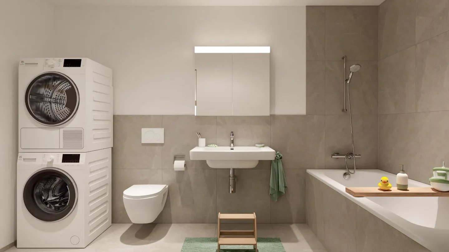 New top 3½-room apartments - "Bachpromenade" - Courgevaux - Photo 8 of 10