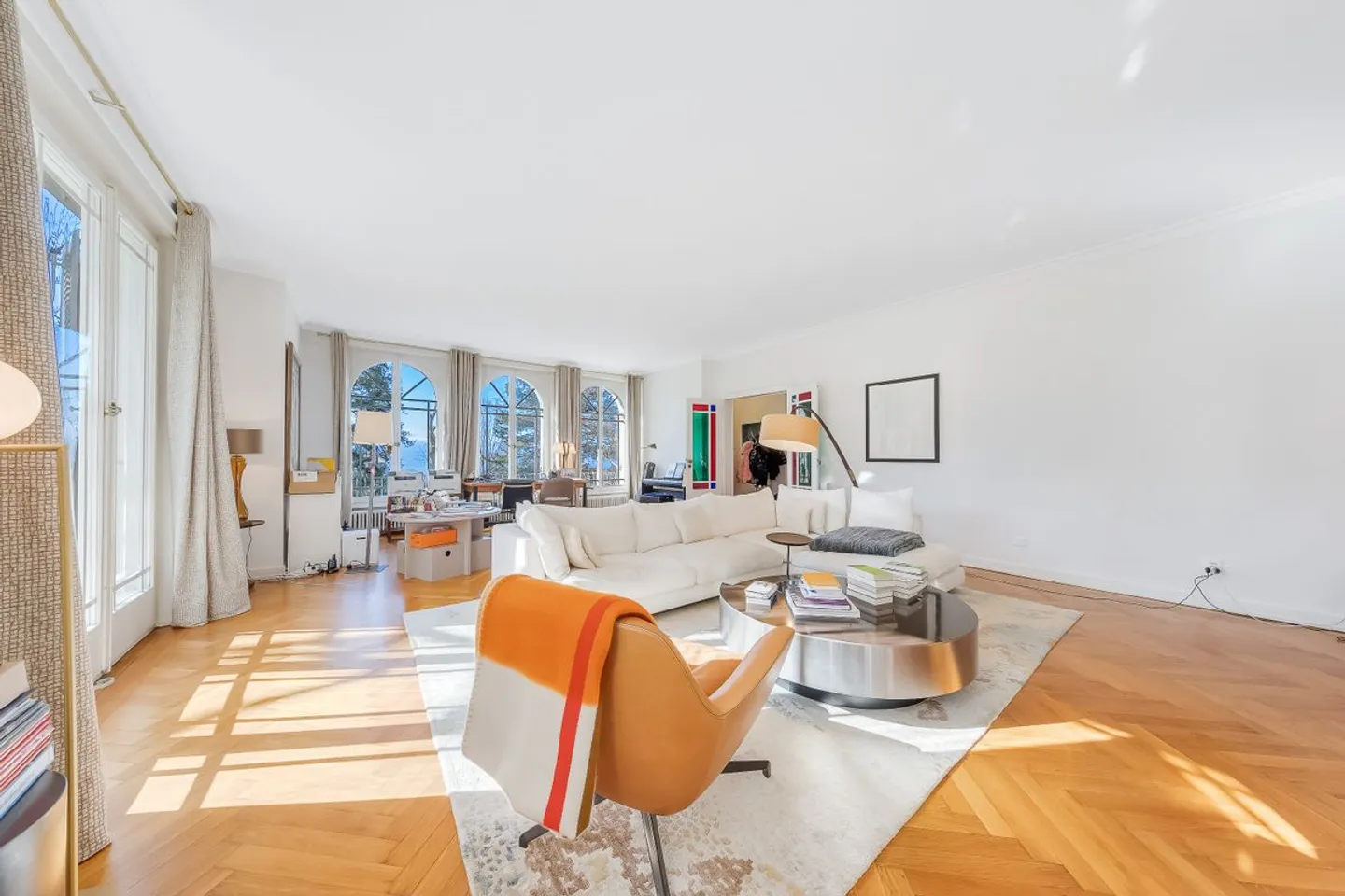 Exklusiv, Magnificent freistehende Villa mit Blick auf den Genfersee und die Alpen - Foto 3 von 13