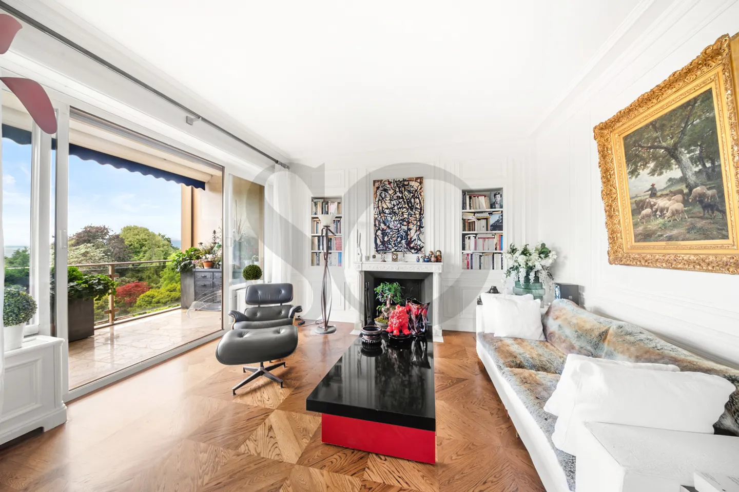 Luxuswohnung mit Seeblick und privatem Pool - Foto 4 von 9