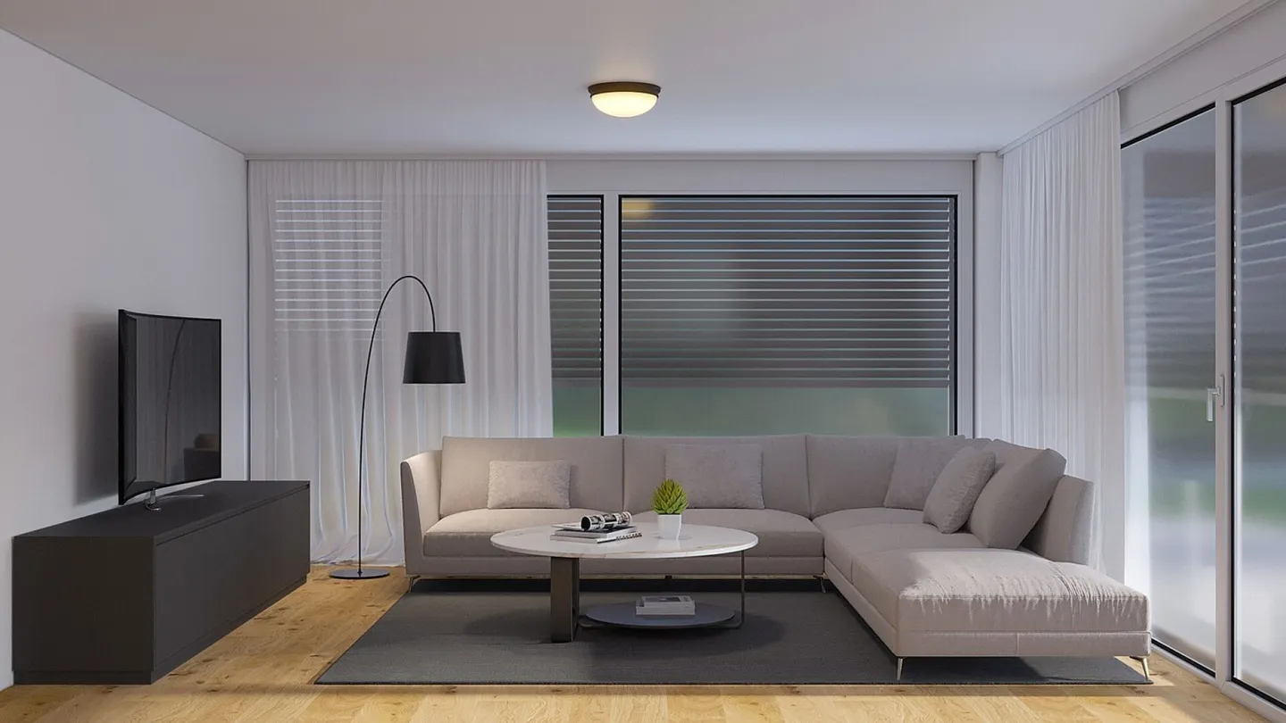Attractive 4.5-room new apartment with balcony - MFH Klösterli, Brig - Photo 5 of 7