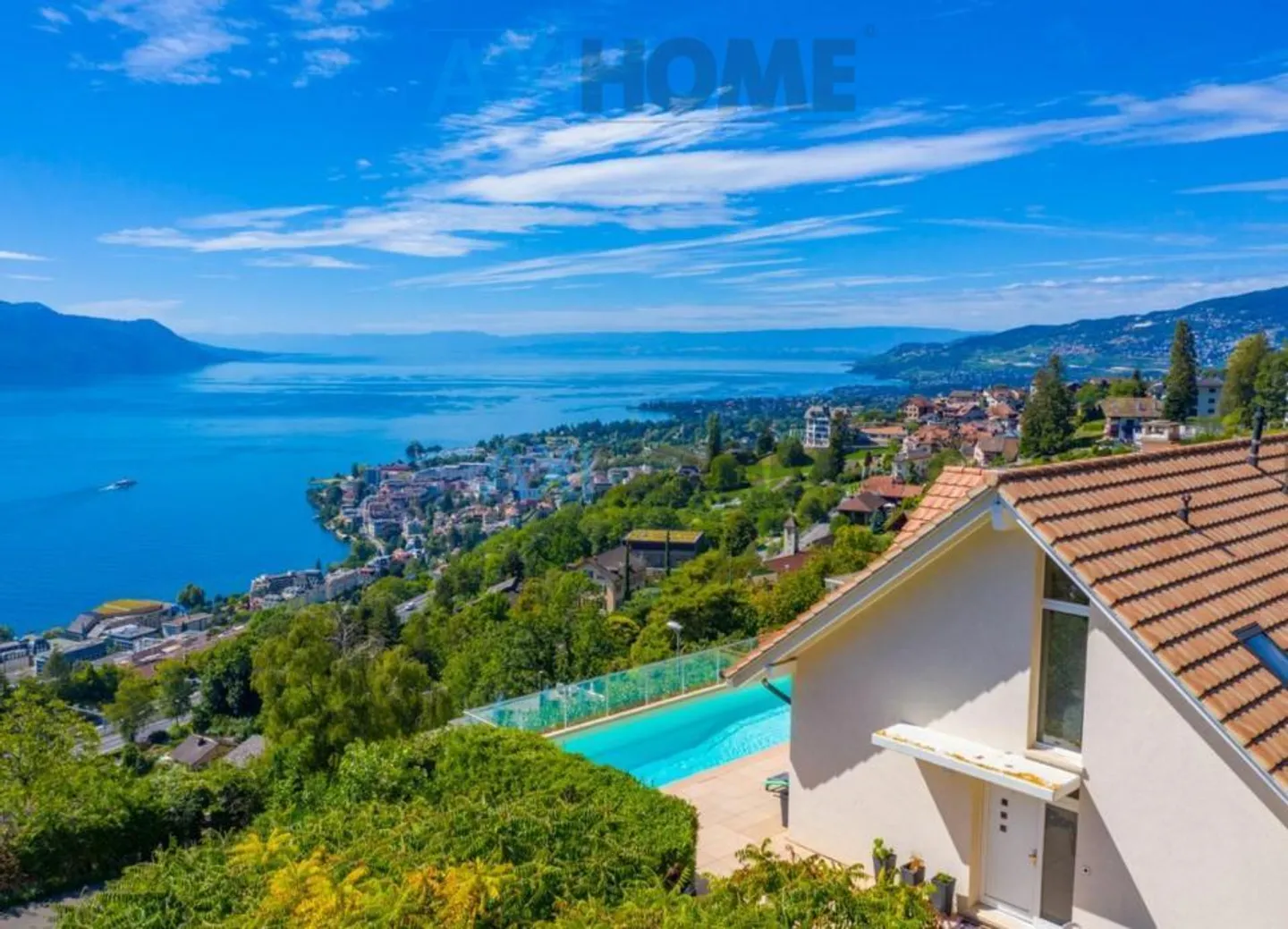 somptueuse vue sur le lac pour cette villa individuelle de 5.5 pièces  - Photo 2 sur 9