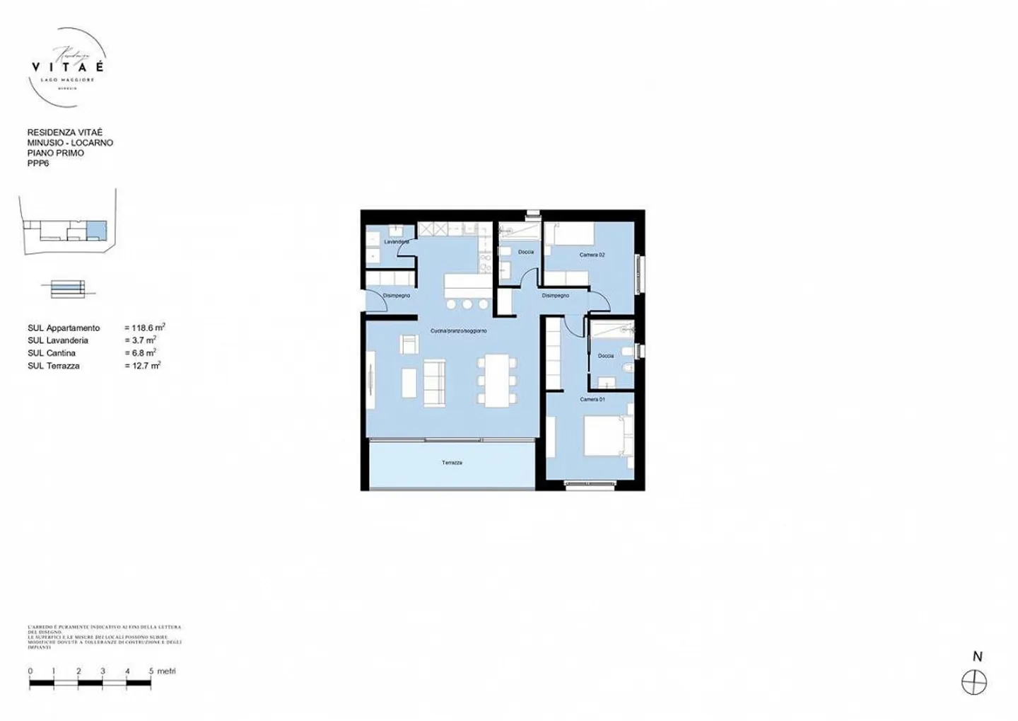 New 3.5 Apartment in Minusio with Lake View - Photo 13 of 13