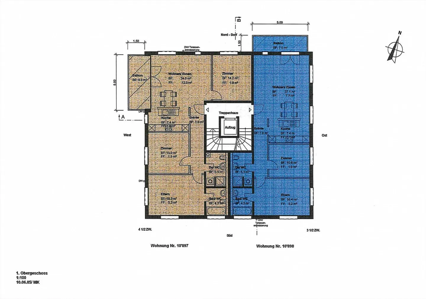 Modernes Apartment mit Aussicht - Foto 6 von 6