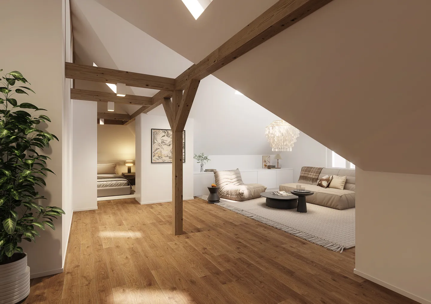 Exklusiver Luxus über den Dächern von Kriens - Foto 2 von 4