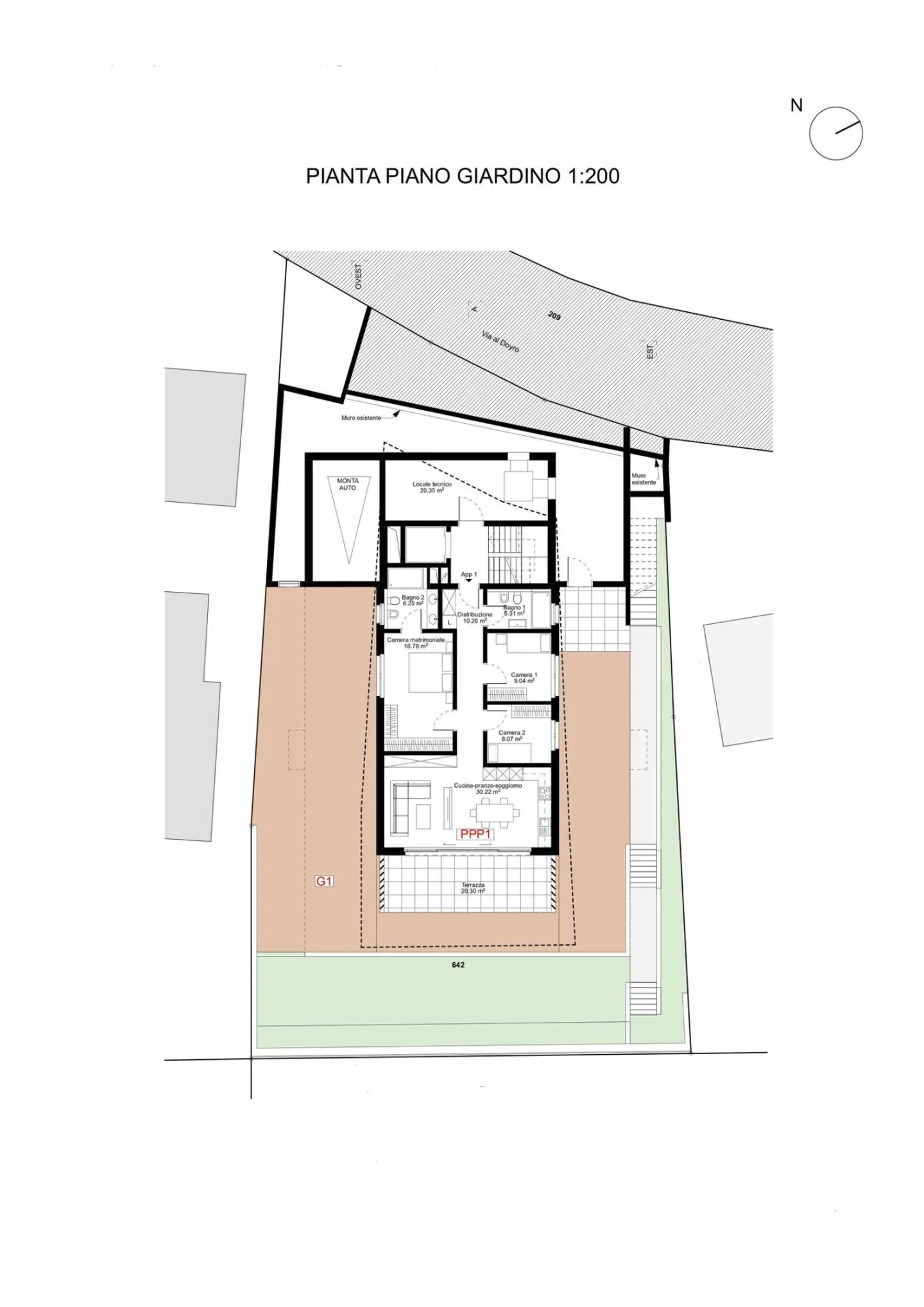 MELIDE · NEUE WOHNUNG · ELEGANTE WOHNUNG MIT TERRASSE UND PRIVATEM GARTEN - Foto 4 von 4