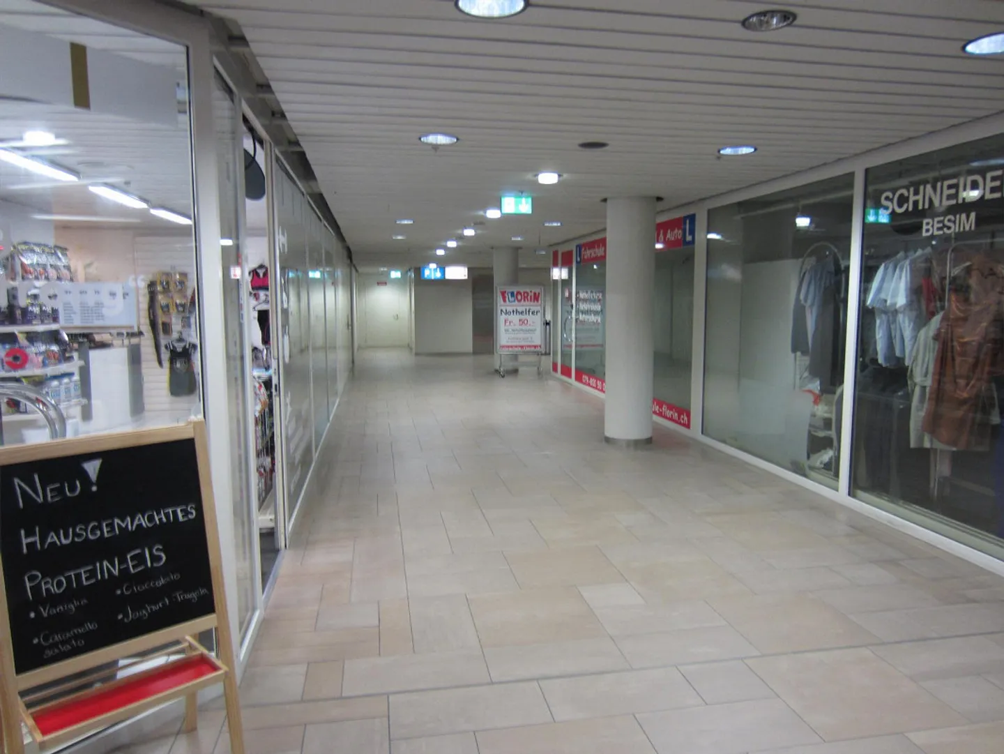 Ladenfläche im Citymärt in Aarau 1. UG - Foto 2 von 4
