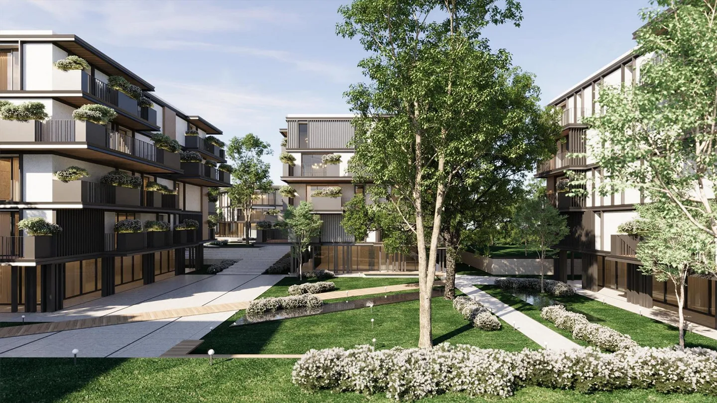 5.5 NEWLY BUILT ROOMS WITH GARDEN OR TERRACE - Photo 1 of 13