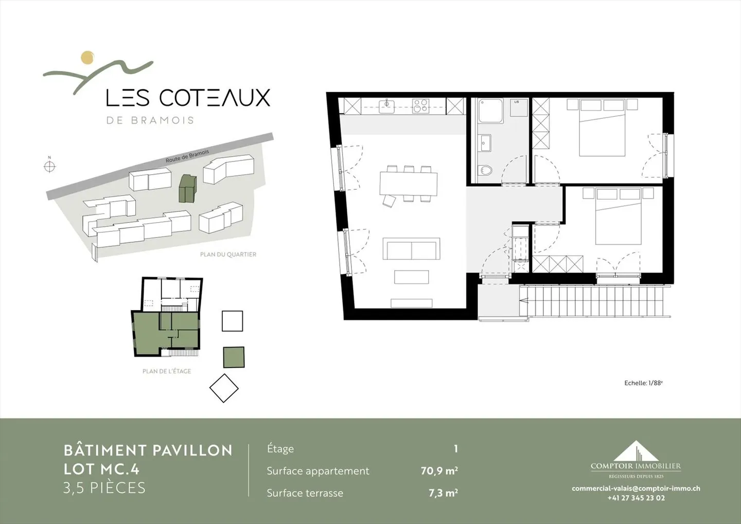 Appartement à louer - Photo 7 sur 8