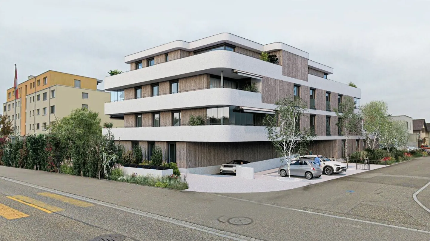 Move-in from 01.12.2026 - 10 out of 14 apartments already sold - Exclusive 3½-room apartment in the best location! - Photo 1 of 14